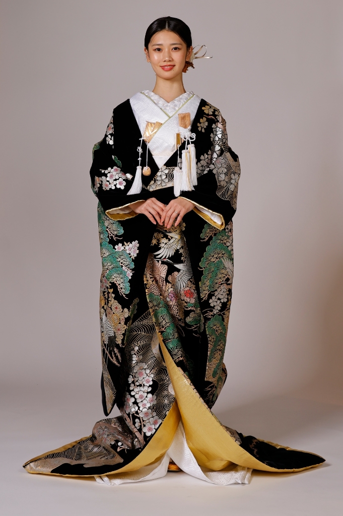 色打掛ベロア新作