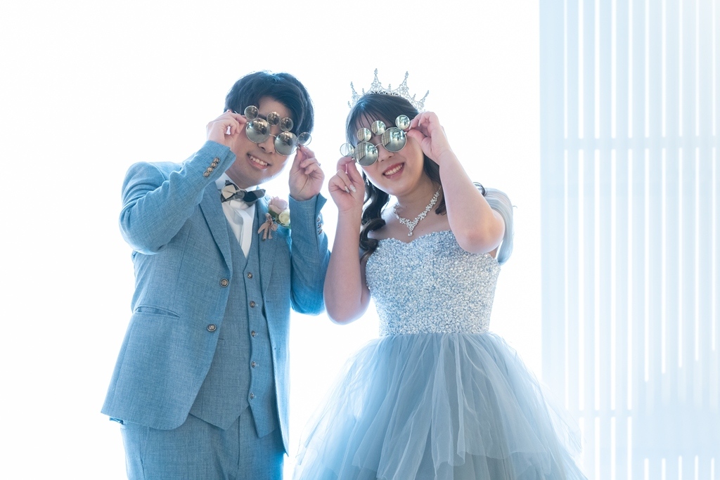 クラウンを付けて圧倒的プリンセス感👰ガーデンスタジオでのフォトウェディング✨