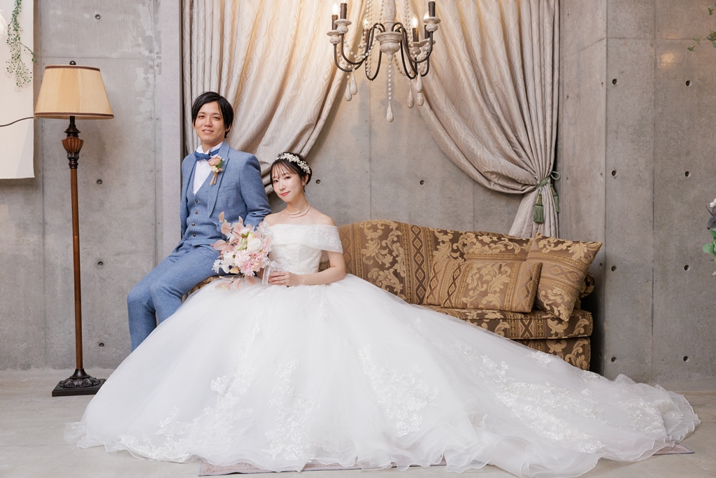 一生に一度の前撮りを、和装も洋装も♡