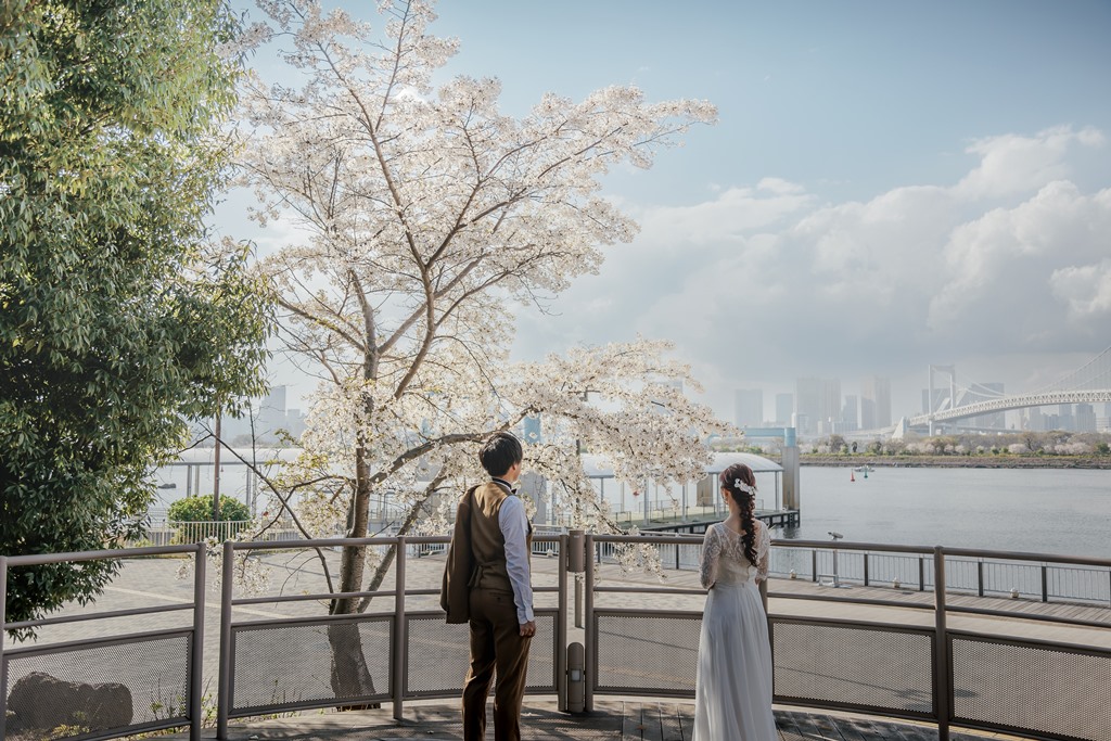 桜ウェディングフォト