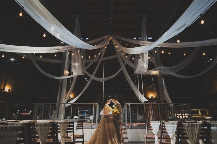 大阪のチャペルで撮影