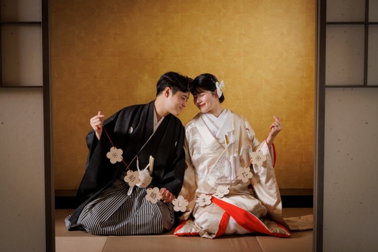 和室で人気の正座ショット