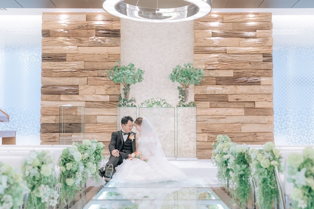 アットホームな雰囲気の大阪チャペル♡