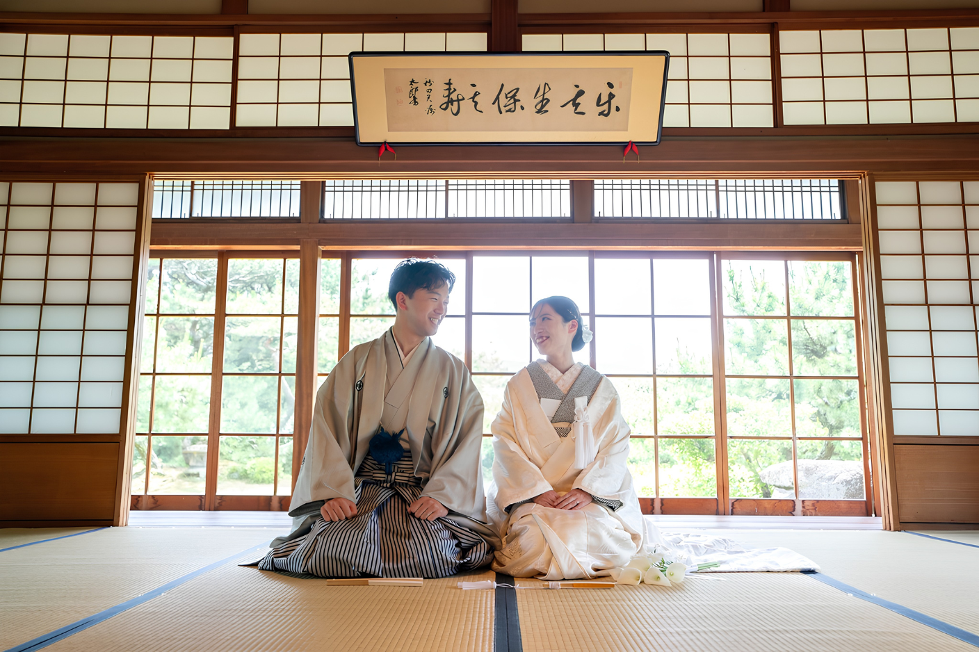 温山荘園の前撮り・フォトウェディング撮影レポート