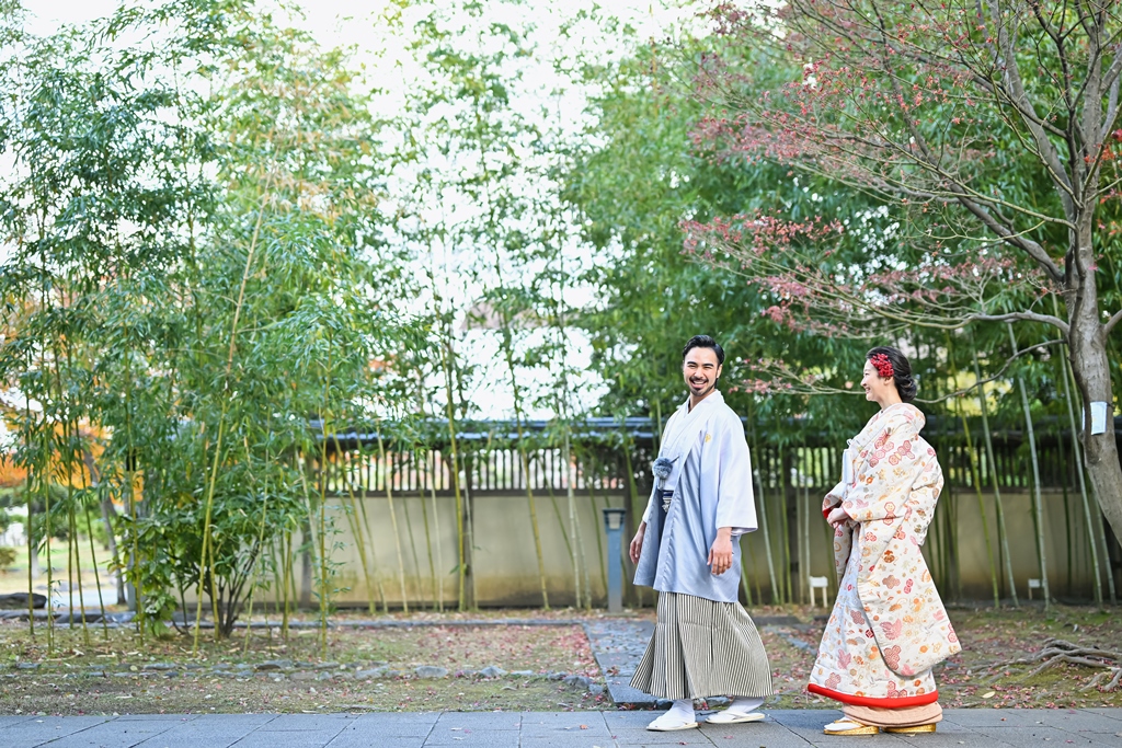 藤田邸跡公園の前撮り・フォトウェディング撮影レポート