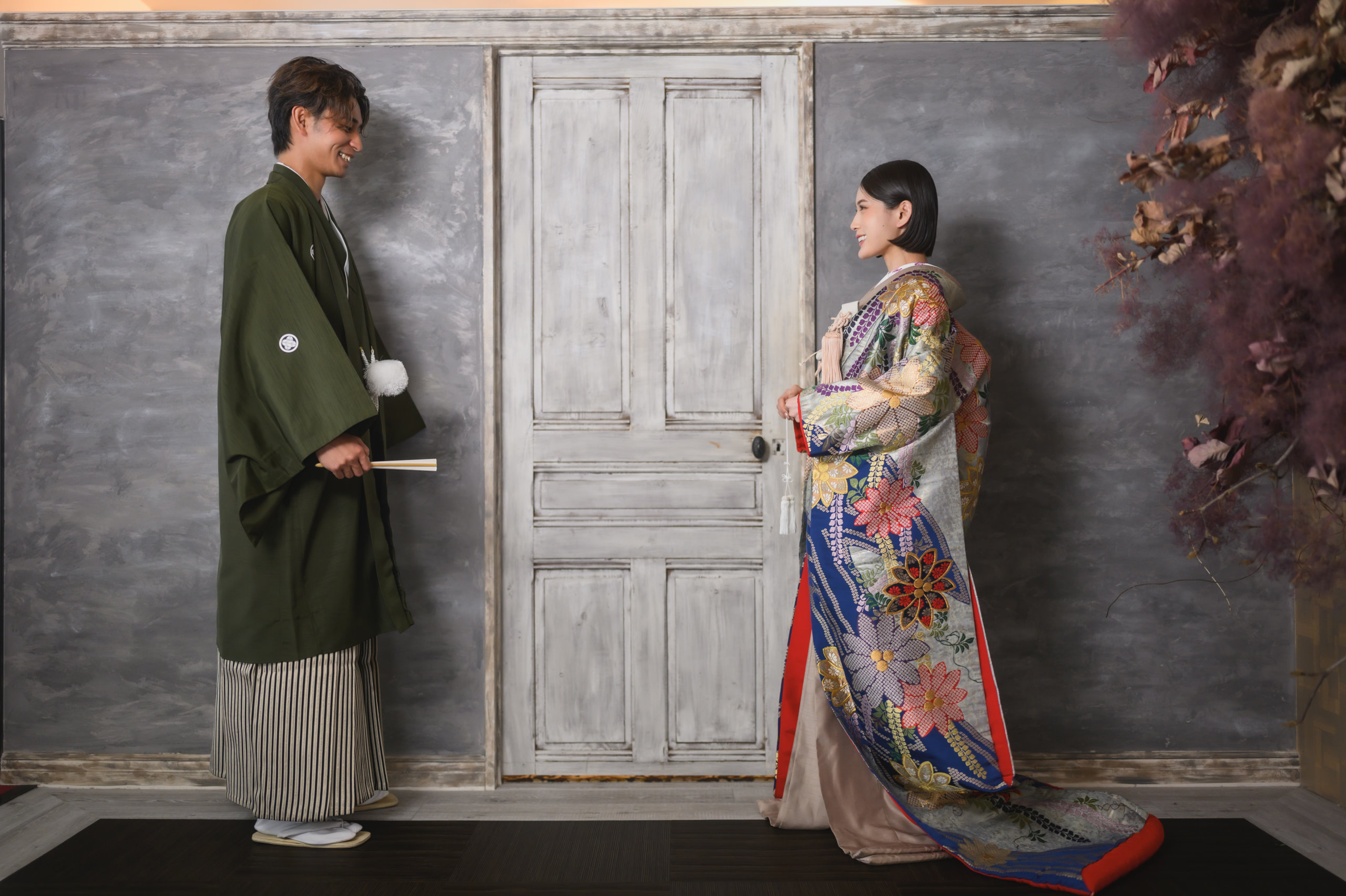 ファーストミートで初めて対面する新郎新婦