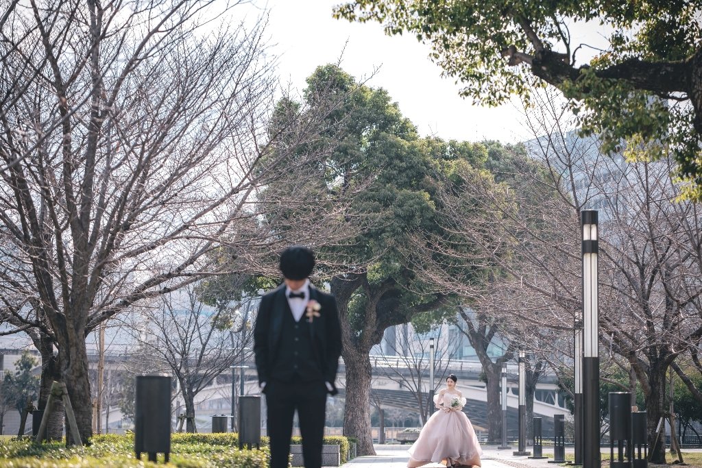 中之島公園の前撮り